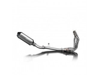Complete exhaust system 260mm titanium x-oval silence...