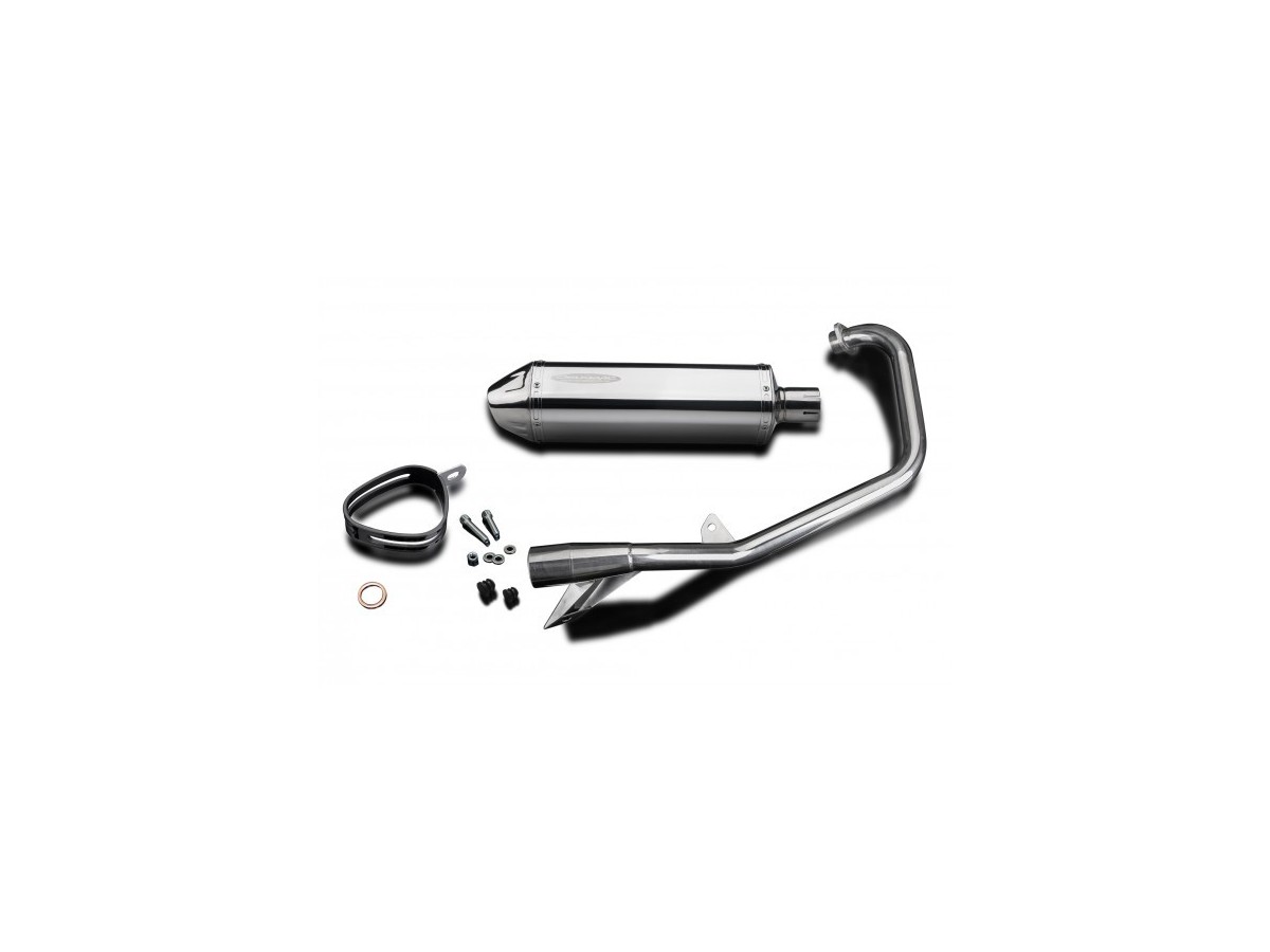 Sistema di scarico completo silenziatore in acciaio inox 320mm honda cb1100sf x11 1999 2002