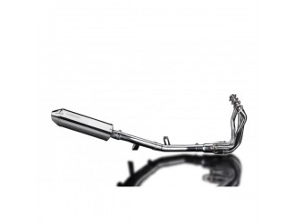 Full exhaust system stainless steel silencer 320mm yamaha...