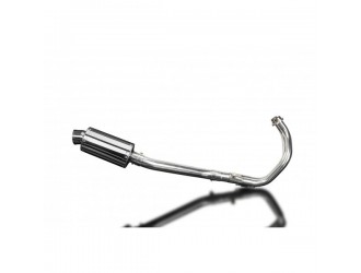 Complete exhaust system 225 mm in oval steel honda st1300...