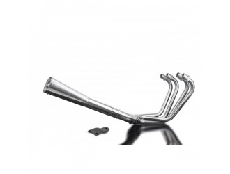 Classic stainless steel megaphone full exhaust system...