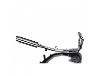 Full exhaust system stainless steel silencer 350mm yamaha...