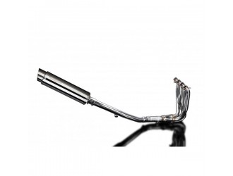 Complete exhaust system stainless steel silencer 350mm...