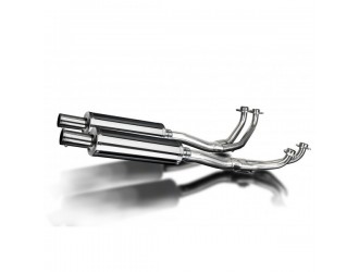 Complete exhaust system 350mm stainless steel silence...