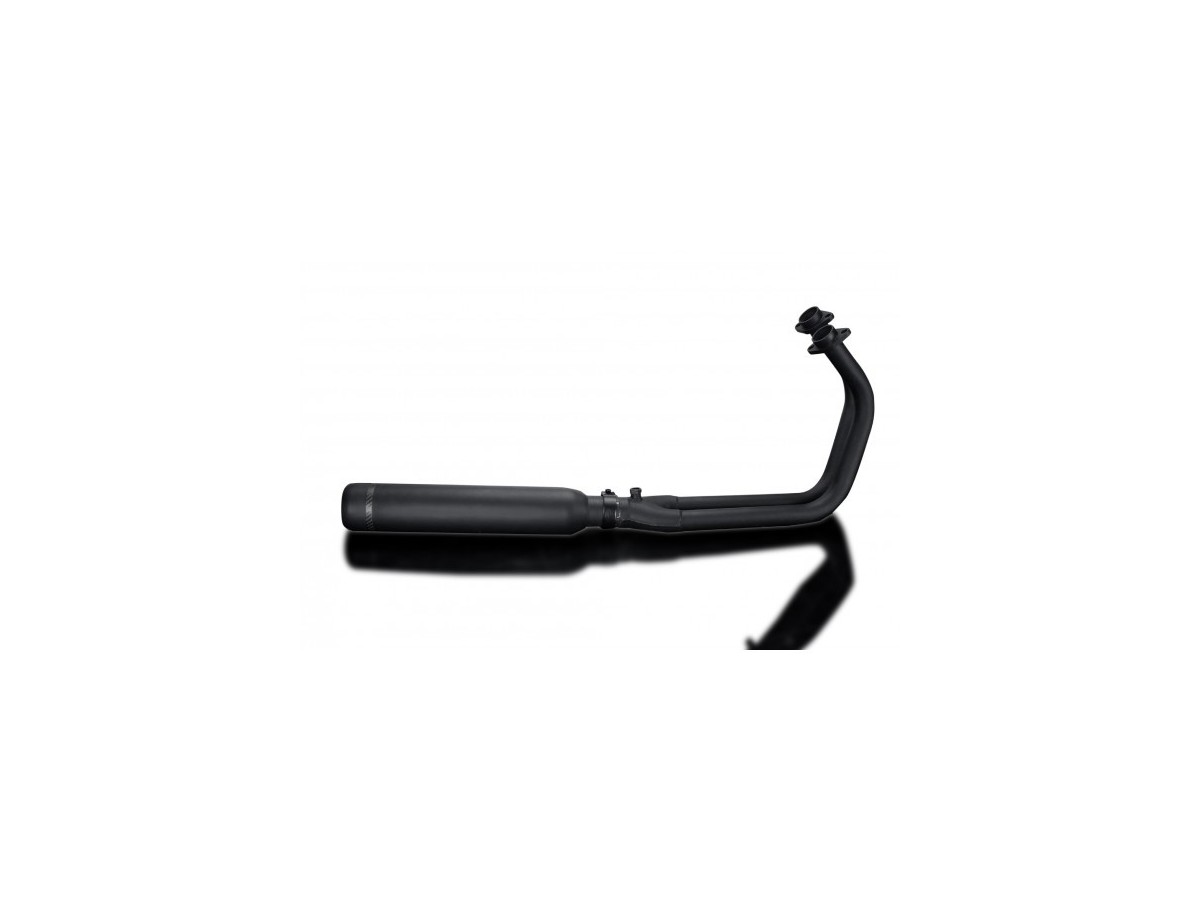 Sistema di scarico completo naso del toro del silenziatore personalizzato 550mm kawasaki vn1500 1996 2006