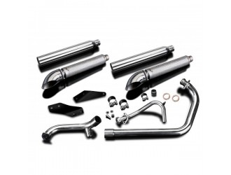 Complete exhaust system the resulting 550mm custom...