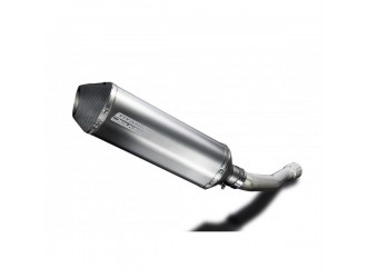 Exhaust silencer kit 343mm x-oval titanium bsau kawasaki...