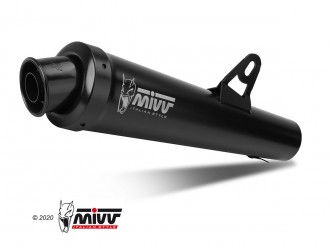 Mivv X-Cone Exhaust Muffler Black Stainless Steel...