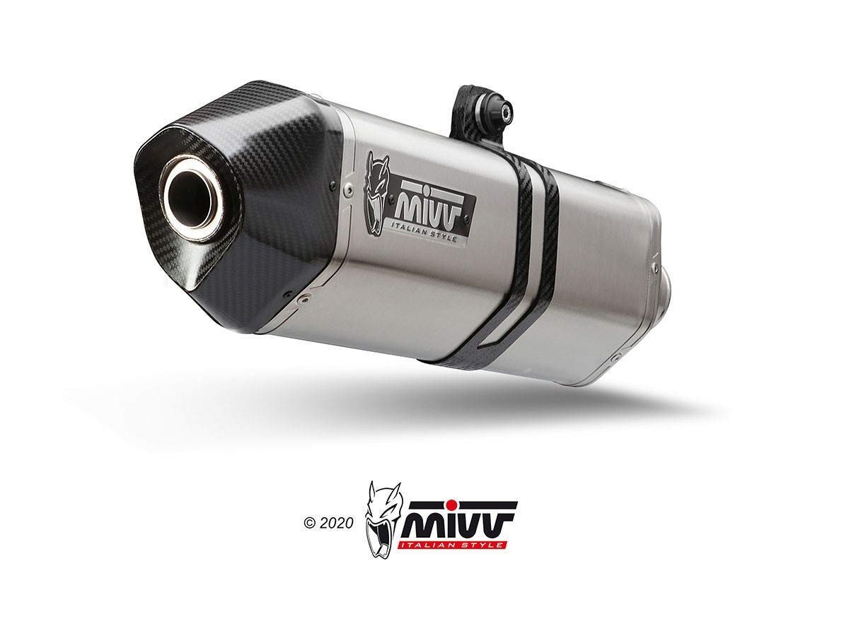 Mivv Speed Edge Stainless Steel Exhaust Muffler Ktm 1050 Adventure 2015 - 2016