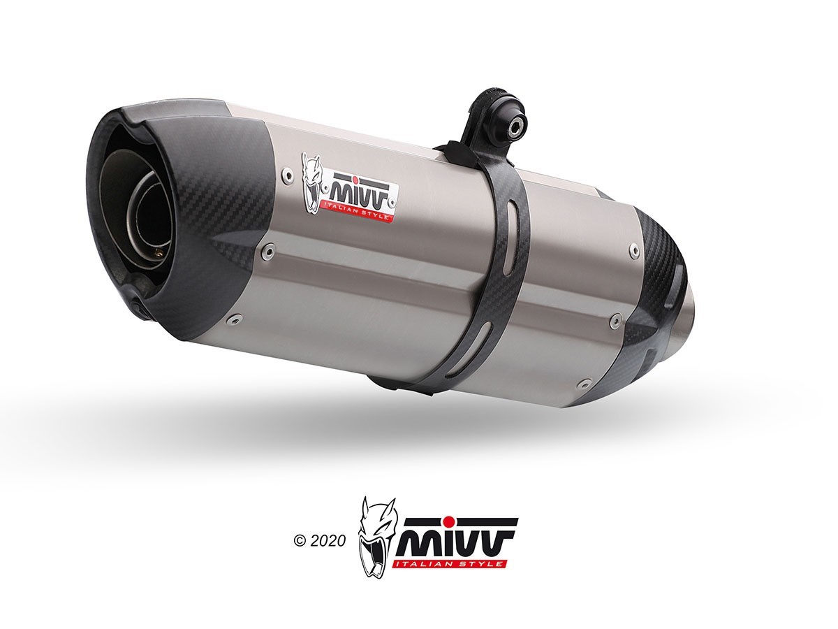 Mivv Suono Titanium Exhaust Muffler Ducati Hypermotard 1100 Evo 2010 - 2012