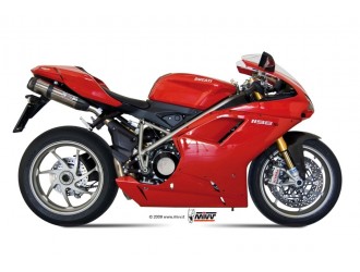 Mivv Suono Stainless Steel Exhaust Mufflers Ducati 1198...