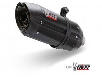 Mivv Suono Exhaust Muffler Black Inox Ducati Hyperstrada...