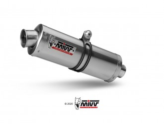 Mivv Oval Stainless Steel Exhaust Mufflers Ducati Monster...