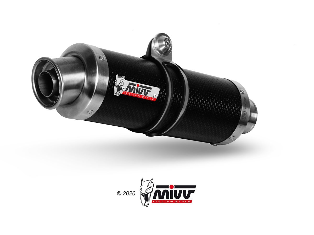 Mivv Gp Carbon Exhaust Muffler Suzuki Sv 650 2007 - 2007