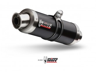 Mivv Gp Black Stainless Steel Exhaust Muffler Suzuki Sv...