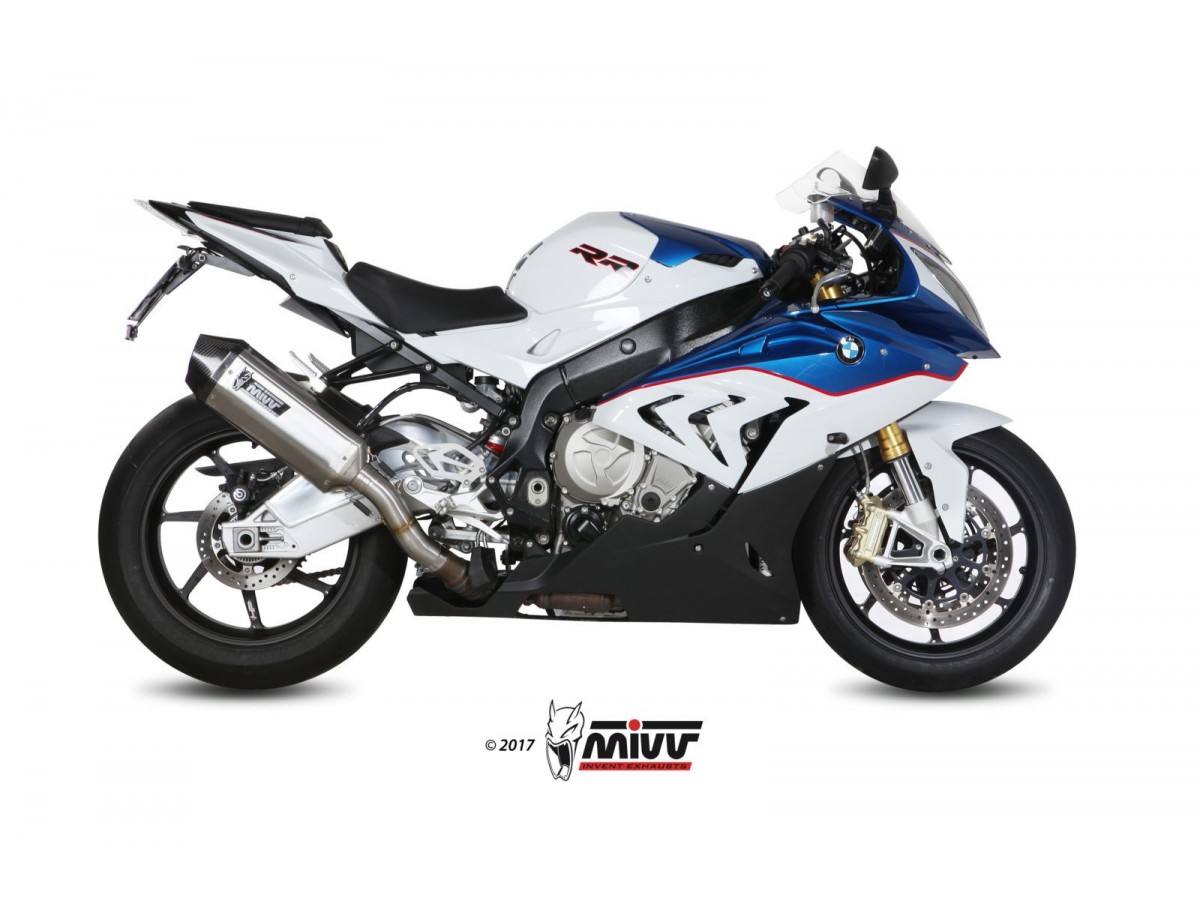 Mivv Speed Edge Edelstahl-Auspuffschalldämpfer Bmw S 1000 Rr 2015 - 2016