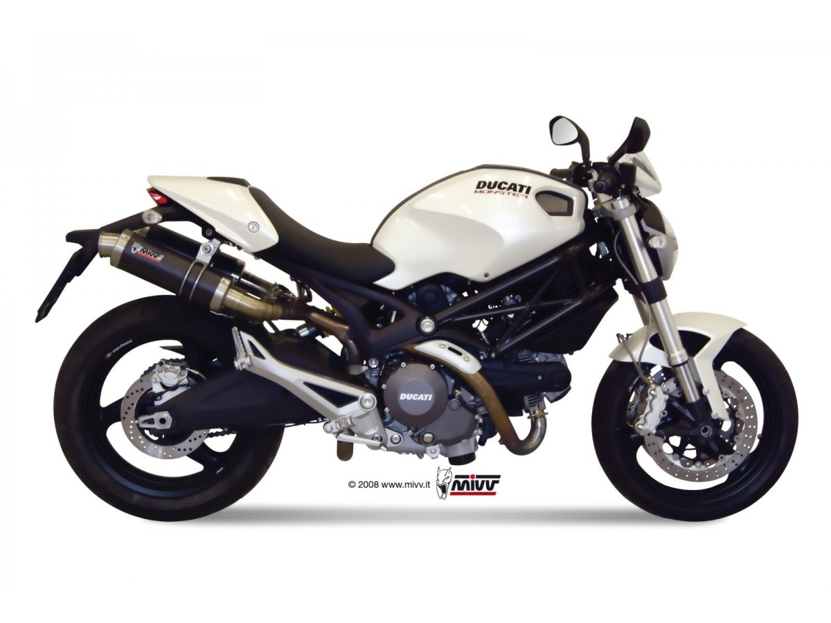 Mivv Gp Carbon Auspuffschalldämpfer Ducati Monster 696 2008 - 2014