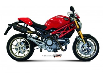 Mivv Suono Black Inox Exhaust Mufflers Ducati Monster...