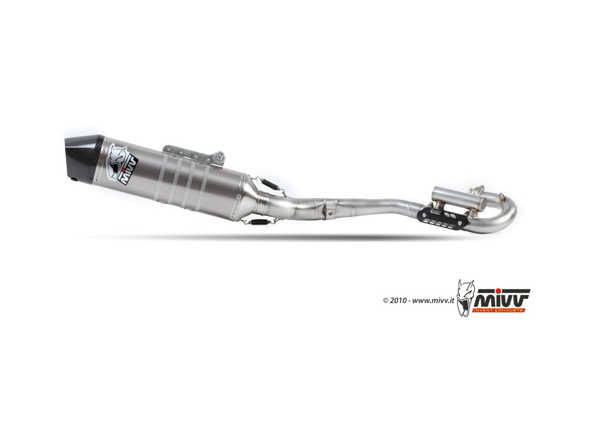 Komplette Abgasanlage M.HO.027.LXC.F Mivv Inox Honda CRE F 250 R 2009 - 2010