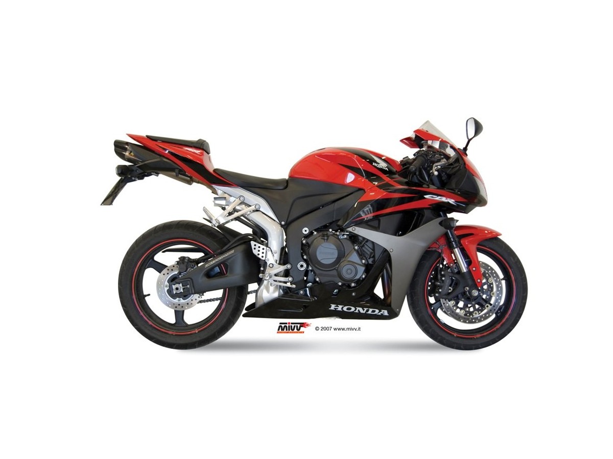 Sistema di Scarico Terminale UH.037.L7 Mivv Suono Inox Honda Cbr 600 Rr 2007 - 2012