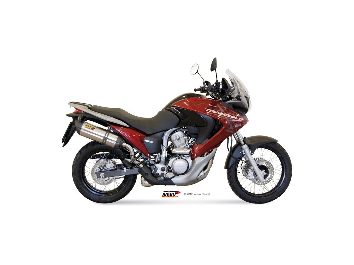 Mivv Suono Inox Terminal Exhaust System H.040.L7 Honda Xlv Transalp 700 2008 - 2013