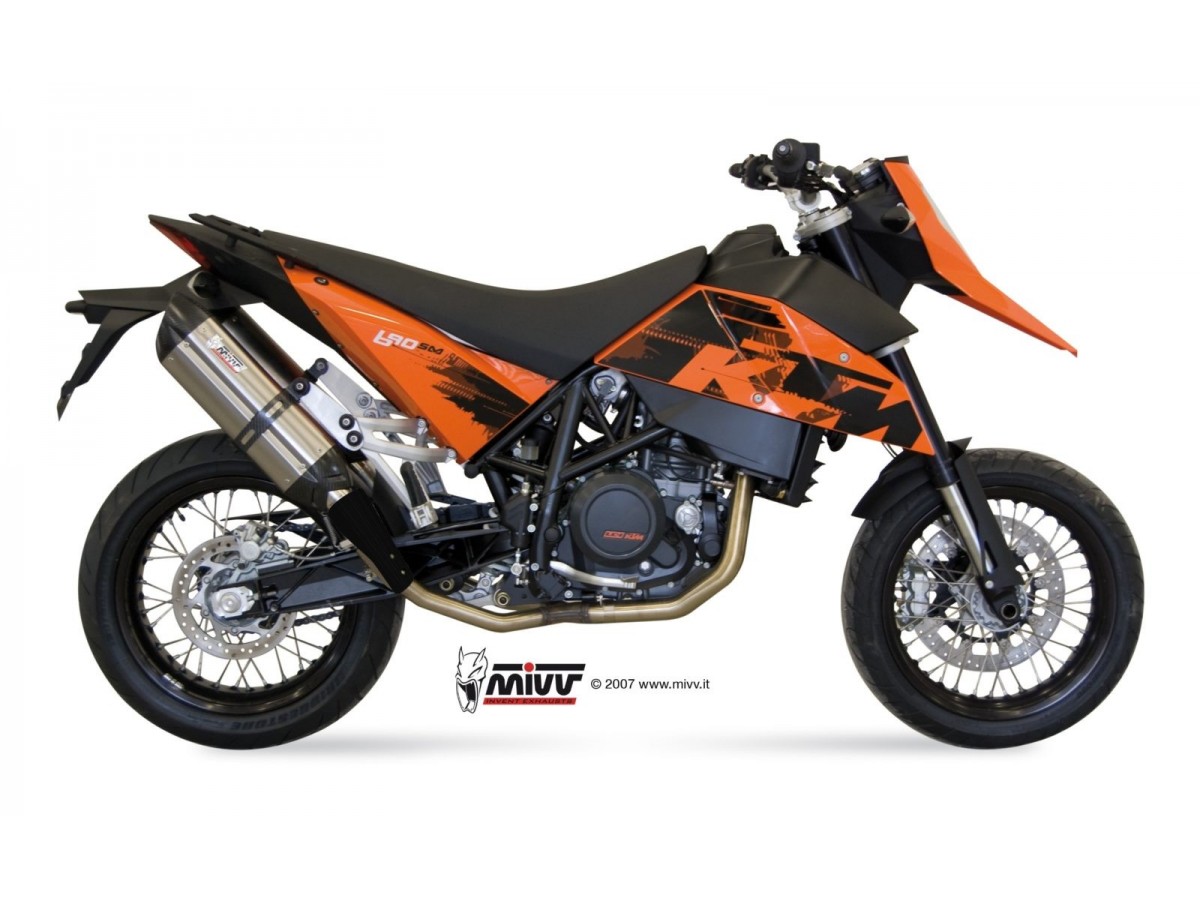 Endschalldämpferanlage KT.003.L7 Mivv Suono Inox Ktm 690 Sm 2007 - 2012