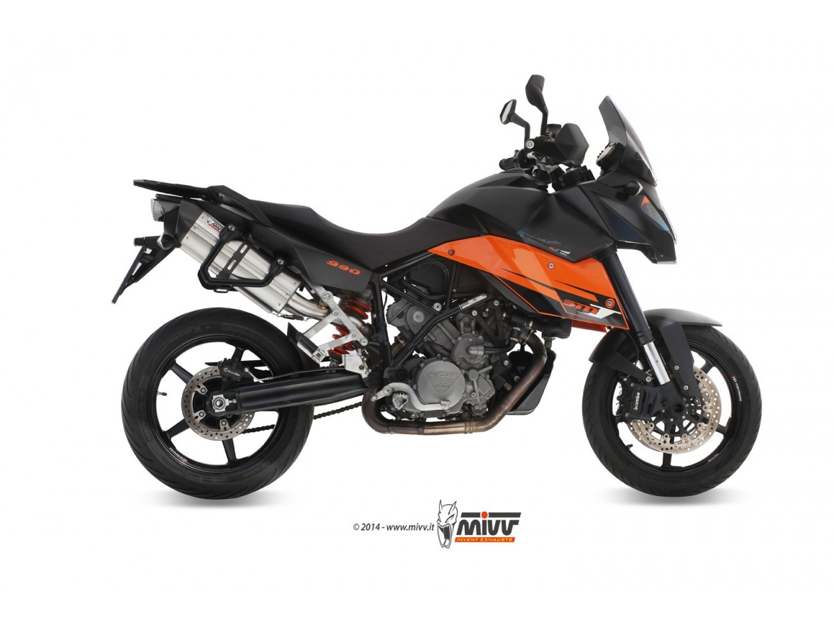 Silencieux d'échappement Mivv Suono Inox Ktm 990 Supermoto Smt 2009 - 2013