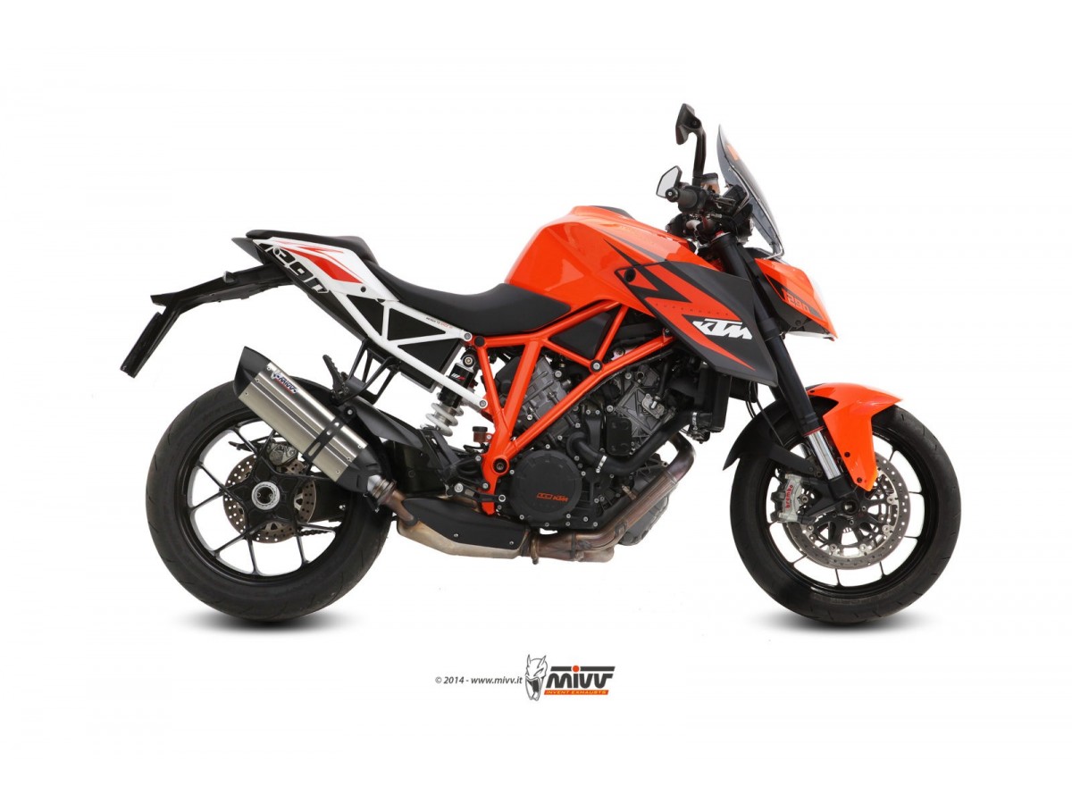 Mivv Suono Edelstahl-Auspuffschalldämpfer Ktm 1290 Superduke 2014 -2016