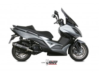 Mivv Speed Edge Auspufftopf Schwarz Edelstahl Kymco...