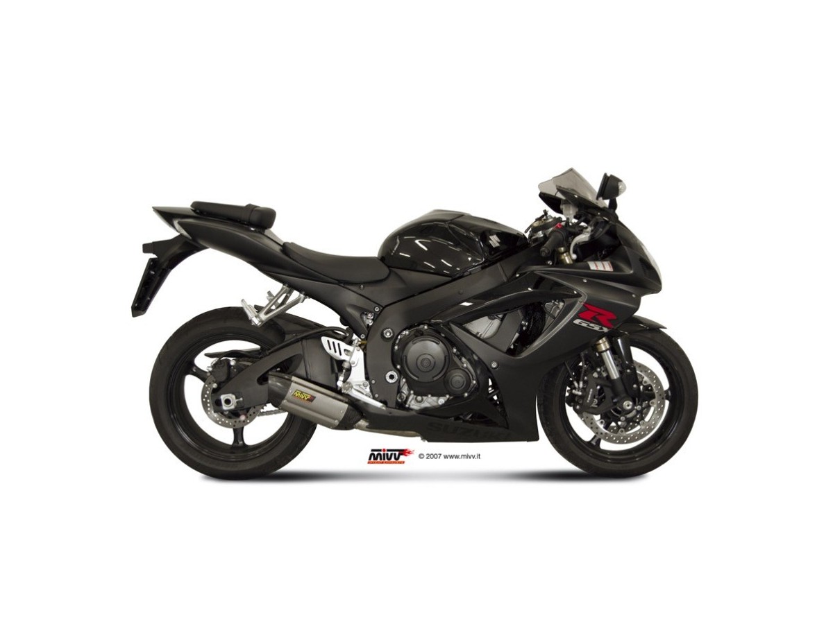 Mivv Suono Inox Auspuffschalldämpfer Suzuki Gsx-R 600 2006 - 2007