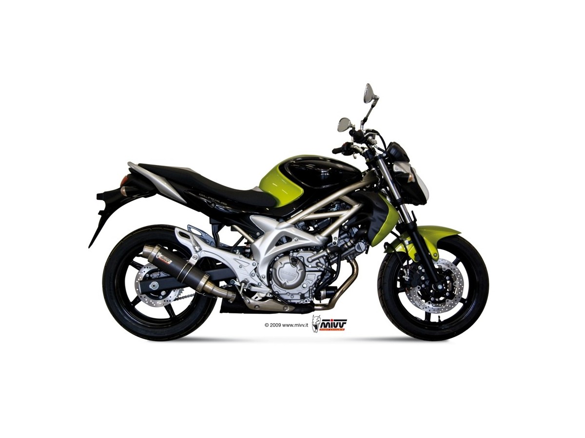 Mivv Gp Carbon Auspuff Schalldämpfer Suzuki Gladius 2009 - 2015