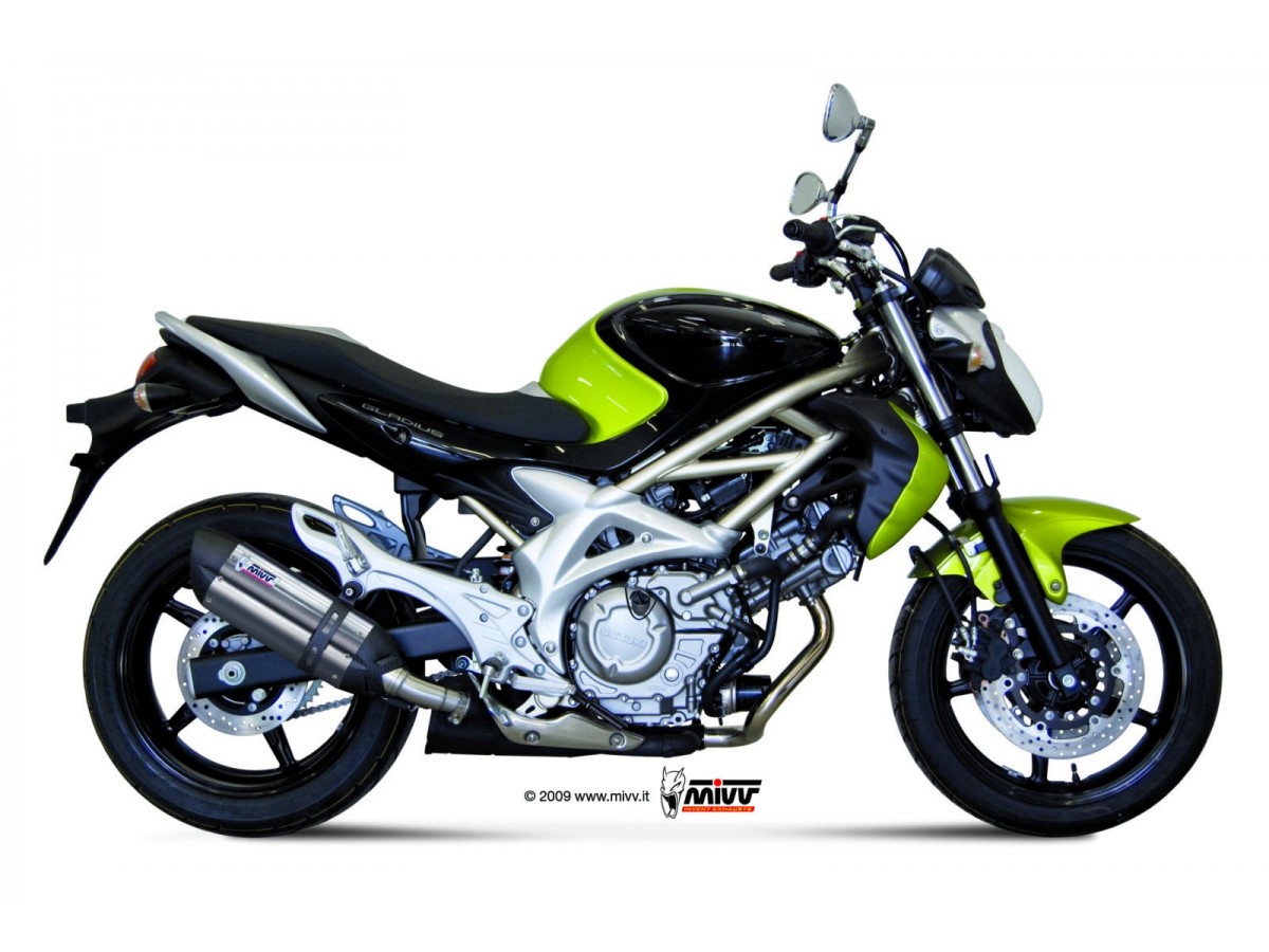 Terminale Scarico Mivv Suono Inox Suzuki Gladius 2009 - 2015