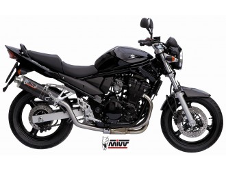 Mivv Oval Carbon Exhaust Muffler Suzuki Gsf 650 Bandit...