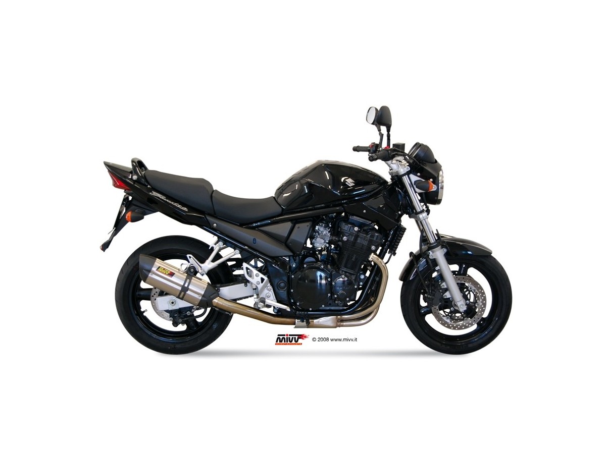 Silencieux d'échappement Mivv Suono Inox Suzuki Gsf 650 Bandit 2005 - 2006