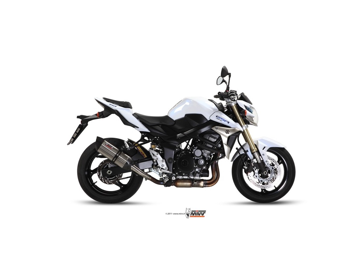 Terminale Scarico Mivv Suono Inox Suzuki Gsr 750 2011 - 2016