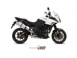 Mivv Suono Stainless Steel Exhaust Muffler Triumph Tiger...