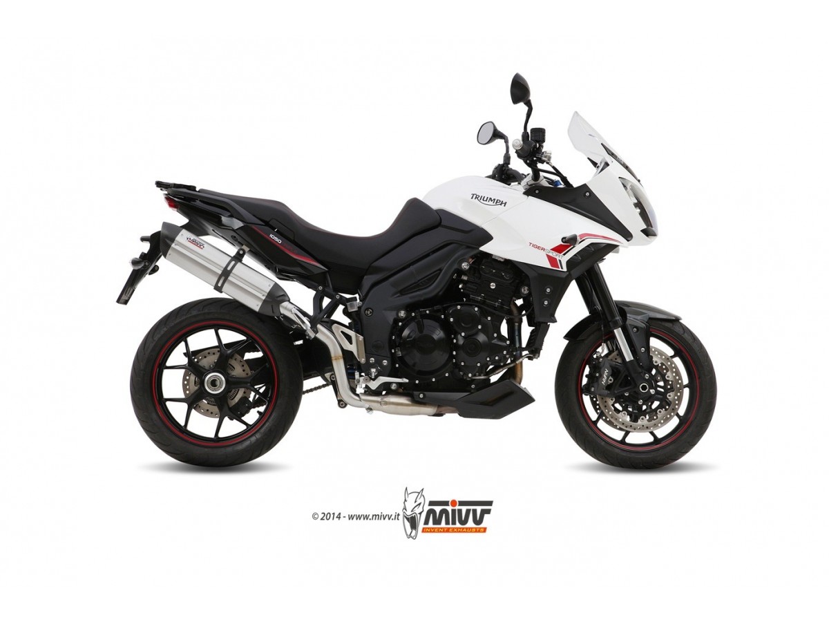 Silencieux d'échappement en acier inoxydable Mivv Suono Triumph Tiger 1050 Sport 2013 - 2016