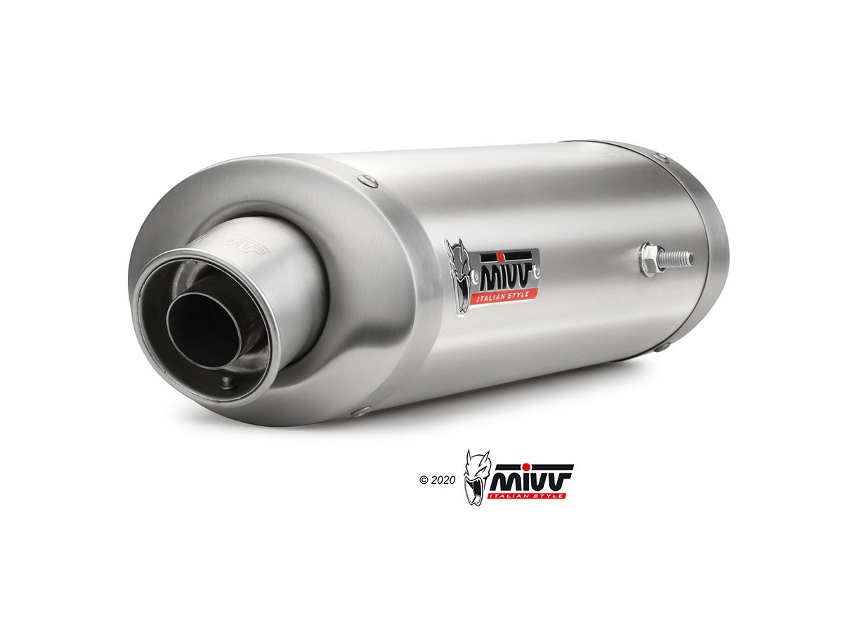 Mivv Oval Stainless Steel Exhaust Mufflers Yamaha Yzf 1000 R1 2004 - 2006