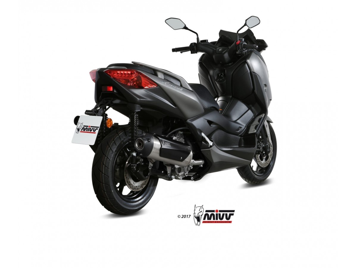 Borne d'échappement Mivv Urban en acier inoxydable Yamaha X-Max 300 2017 - 2020