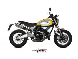 Mivv Gp Pro Titanium Exhaust Mufflers Ducati Scrambler...