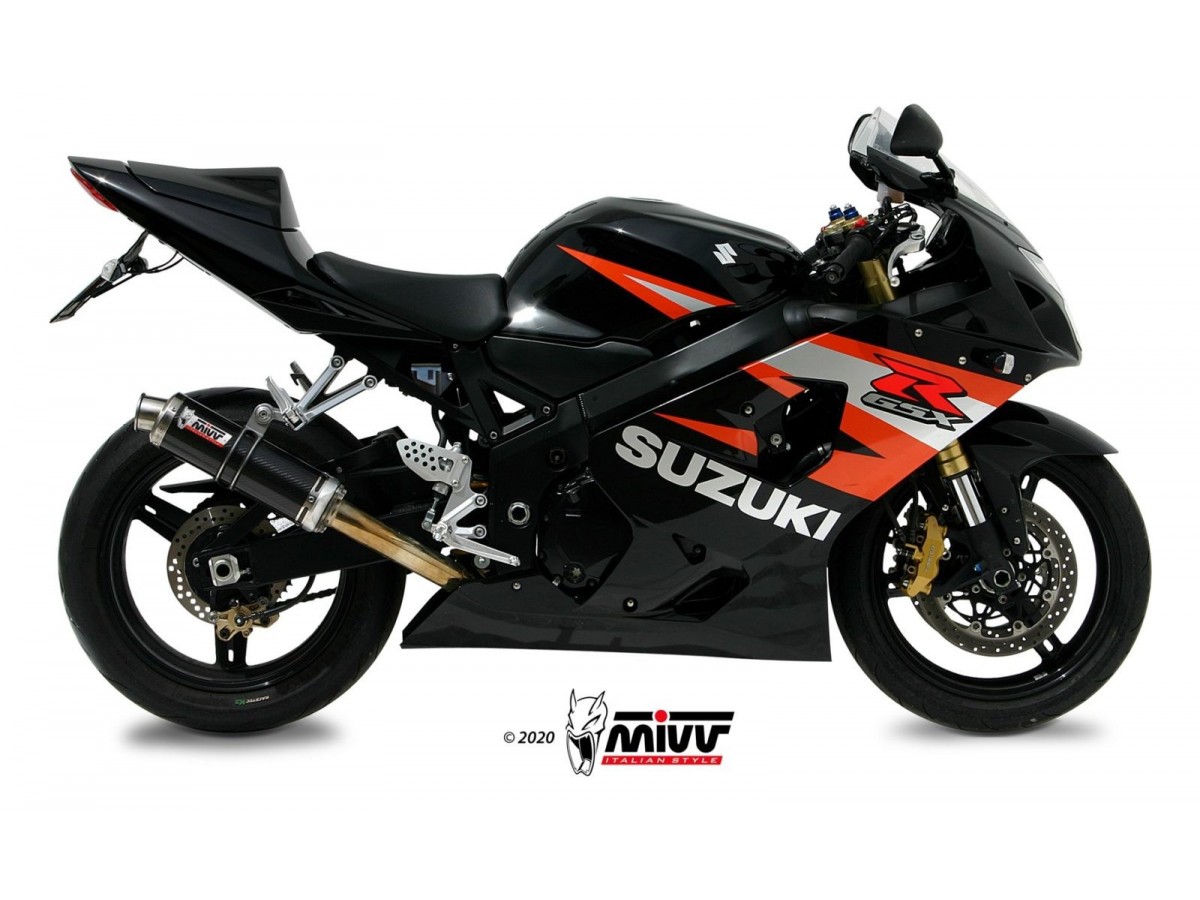 Mivv Gp Carbon Auspuff Schalldämpfer Suzuki Gsx-R 600 2004 - 2005