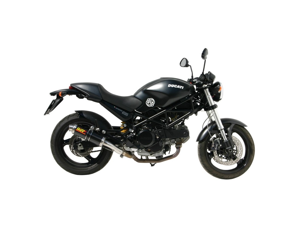 Mivv Gp Carbon Auspuffschalldämpfer Ducati Monster 695 2006 - 2008