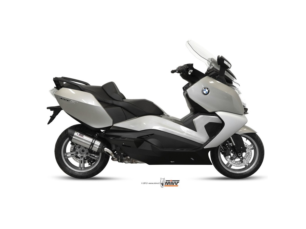 Silencieux d'échappement en acier inoxydable Mivv Suono Bmw C 650 Gt 2012 - 2015