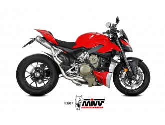 Kompletter Auspuff 4X2X1 Mivv Titan Komplettsystem Ducati...
