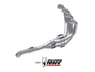Exhaust Manifolds K.052.C1 Mivv Kawasaki Z 900 2020 - 2024