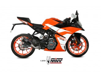 KT.019.L2P Mivv Gp Pro Carbon Exhaust System Ktm Rc 125...