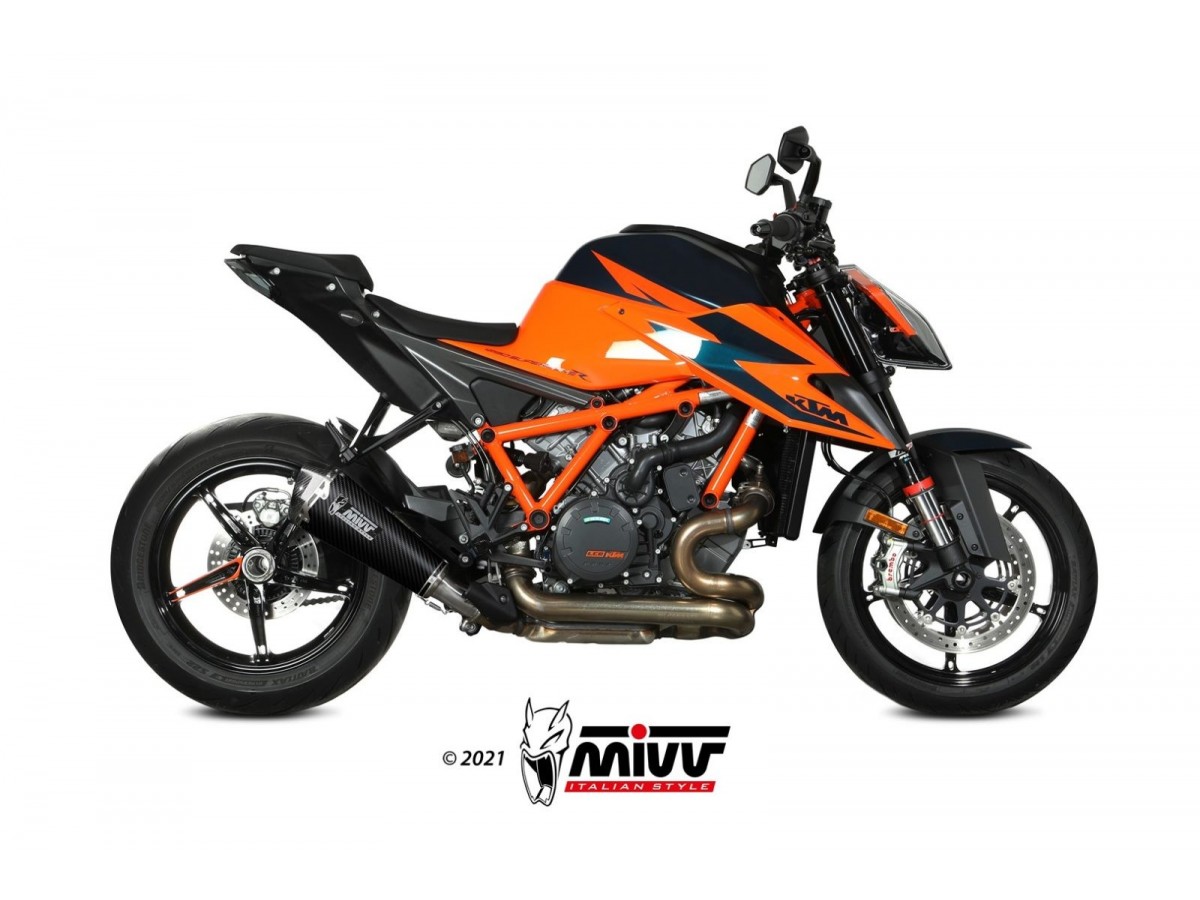 Mivv Delta Race Carbon Auspuffschalldämpfer Ktm 1290 Superduke 2020 - 2022