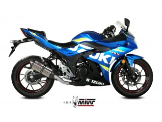 Mivv Suono Inox Auspuff Schalldämpfer Suzuki Gsx 250 R...