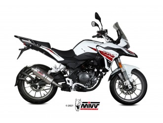 Mivv Oval Stainless Steel Exhaust Terminal Benelli Trk...