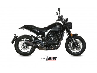 Mivv Oval Carbon Exhaust Muffler With Carbon Cup Benelli...